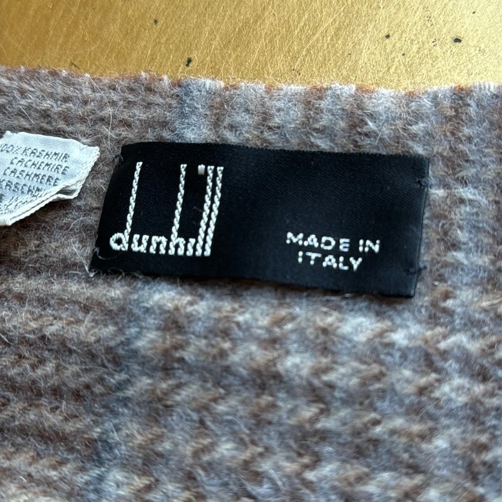 NWOT! Dunhill London 100% Cashmere Scarf